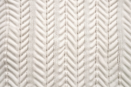 pointelle pattern in a soft knit baby blanket, created with generative aiの素材