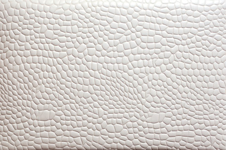 bright white leather texture of a new designer handbag, created with generative aiの素材