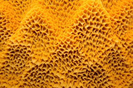 surface of a sponge from a close distance, created with generative aiの素材