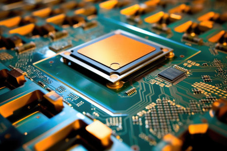a dismantled dlp chip, created with generative aiの素材