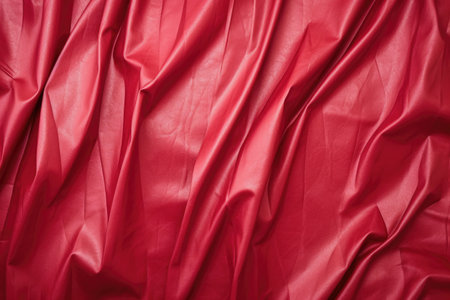 crinkled leather texture in bright light, created with generative aiの素材