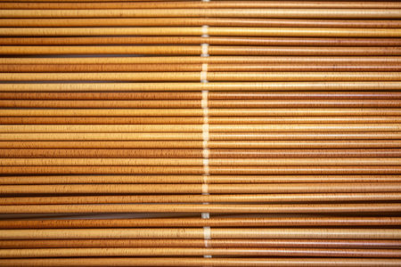macro shot of the textured surface of a marimba, created with generative aiの素材