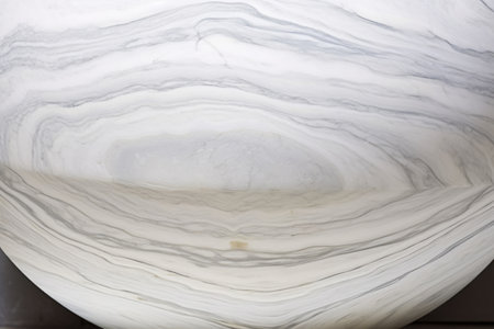 elliptical shape in marble under magnification, created with generative aiの素材