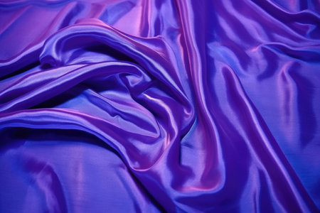 silk material under uv light for durability testing, created with generative aiの素材