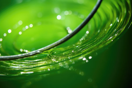 fishing line and hook close shot, created with generative aiの素材