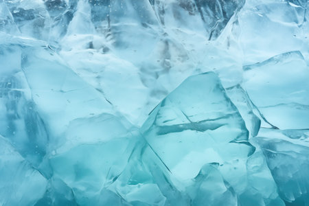 close view of textured surface of an iceberg, created with generative aiの素材