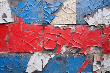 cracked paint on a skateboard ramp, created with generative aiの素材