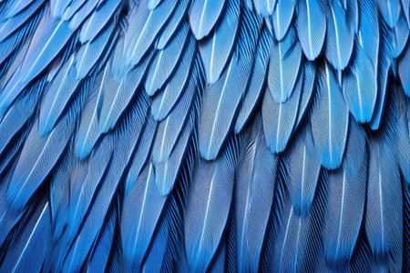 detailed texture from a blue jayè¢Âs feather, created with generative aiの素材