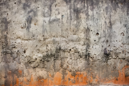 soot marks on the wall from a contained fire, created with generative aiの素材