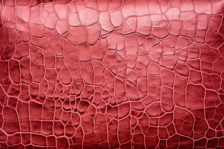 macro of a blotched leather texture from a designer bag, created with generative aiの素材