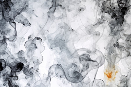 smoke texture from a chemical experiment, created with generative aiの素材
