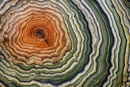 macro shot of a tree bark, created with generative aiの素材
