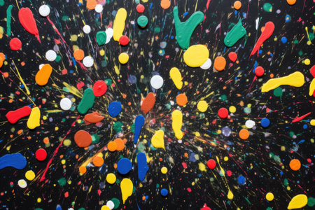 grainy close-up of chalk substance on blackboard, created with generative aiの素材