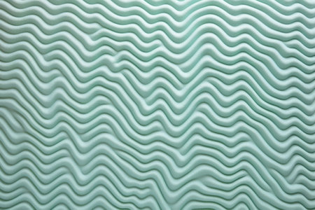 memory foam pillow spacing texture, created with generative aiの素材