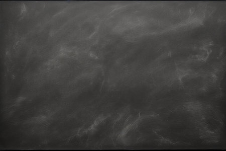 macro capture of clean chalkboard presenting textured surface, created with generative aiの素材
