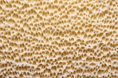 latex foam texture viewed with details, created with generative aiの素材