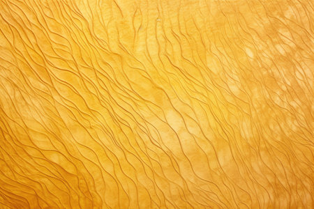 close focus on the texture of yellowed paper, created with generative aiの素材