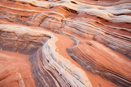 texture of sandstone formation, created with generative aiの素材