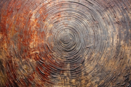 rough texture of a scratched metal pipe, created with generative aiの素材