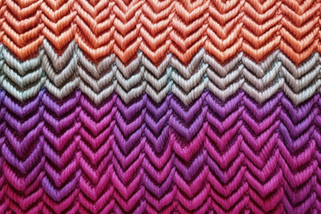 wool rug tactile surface, created with generative aiの素材