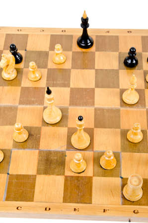 victory in chessの写真素材