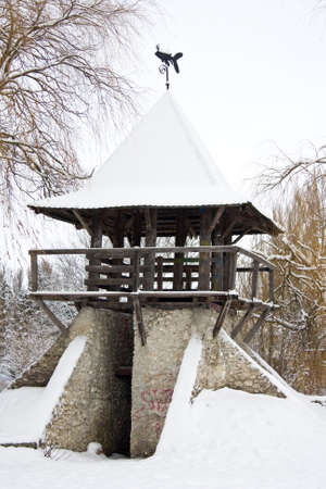 winter parkの写真素材