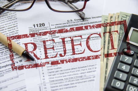 Form 1120 Corporate Tax Returnの写真素材