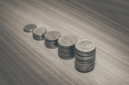 euro coins