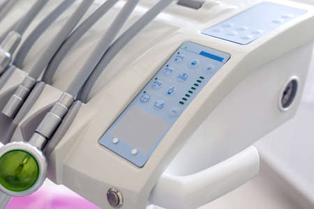 Stomatological instrument in the dentist's clinic.