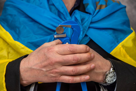 russia terrorist has attacked ukraine and has sanctions on the economy. the collapse and disintegration of Russia.の写真素材