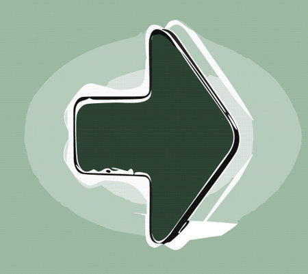 Arrow vector icons illustration on grey isolated, objectのイラスト素材