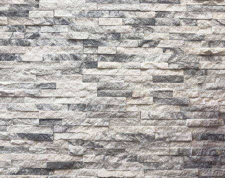 pattern of decorative stone wall surface natural color. Home decorationの写真素材