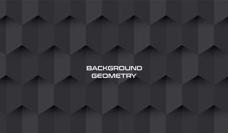 Modern business background with geometric shapes Free Vectorのイラスト素材