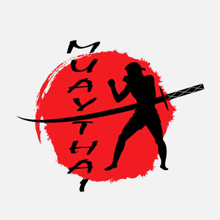 Japan symbols composition flat poster Free Vectorのイラスト素材