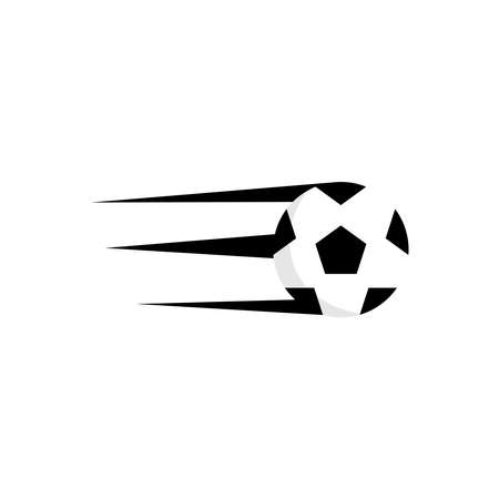 Soccer ball vector icon flat style illustration for web, mobile, logo, application and graphic design. Ball Icon Vector, Soccer ball vector icon simple sign and modern symbol.のイラスト素材