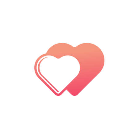 Heart icon. Heart icon art. Heart icon eps. Heart icon Image. Heart icon logo. Vector Love Hearts concept. Love Icons. Romantic love isolated on white background. valentine sign symbol. love icon. Vector illustration EPS10のイラスト素材