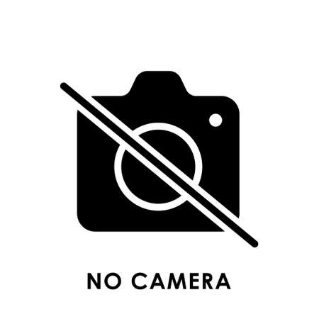 Camera Icon Logo Vector Illustration. Photo Camera icon design vector template. Trendy Camera icon flat design vector for website, symbol, logo, icon, sign, app, UI.のイラスト素材