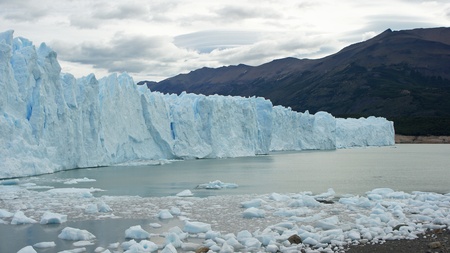 Glacier Perito Moreno, Patagonia, Argentinaの写真素材