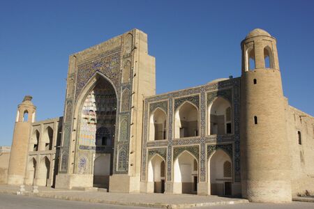 Madrassa Abdulazizxon, Bukhara, Uzbekistan, Asiaのeditorial素材