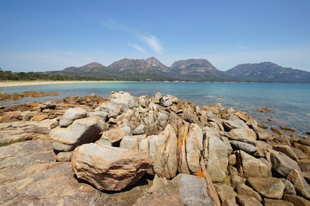 Freycinet National Park, Tasmania, Australiaの写真素材