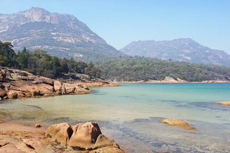 Freycinet National Park, Tasmania, Australiaの写真素材
