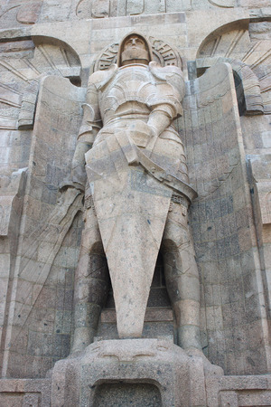 Monument to the Battle of the Nations, Leipzig, Germany, Europeのeditorial素材