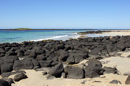 Griffiths Island Reserve, Port Fairy, Australiaの写真素材