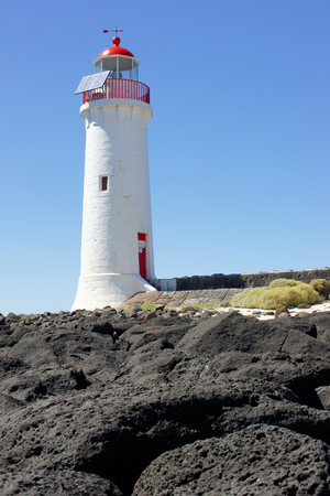 Lighthouse of Port Fairy, Australiaの写真素材