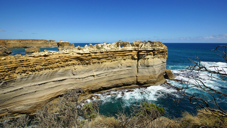 Loch Ard Gorge, Port Campbell National Park, Great Ocean Road, Victoria, Australiaの写真素材