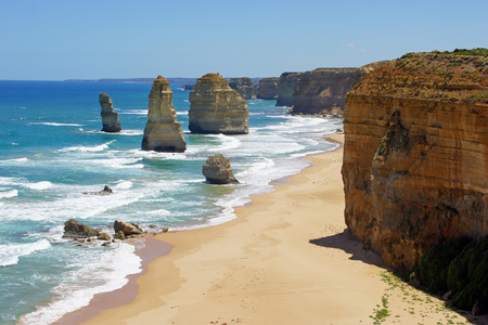 Twelve Apostles, Great Ocean Road, Victoria, Australiaの写真素材