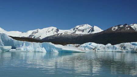 National Park Los Glaciares, Patagonia, Argentinaの写真素材