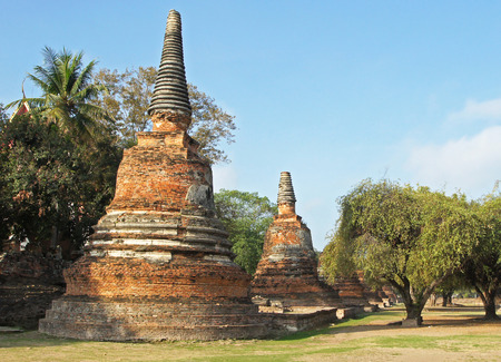 Wat Phra Si Sanphet, Ayutthaya, Thailand, Southeast Asia      の写真素材
