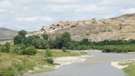 Cave city Uplistsikhe, Georgia, Europeのeditorial素材