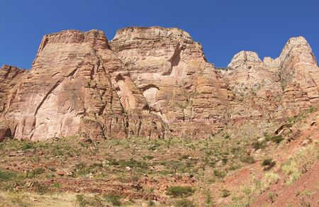 Landscape in Tigray province close to Adigrat, Ethiopia, Africaの写真素材